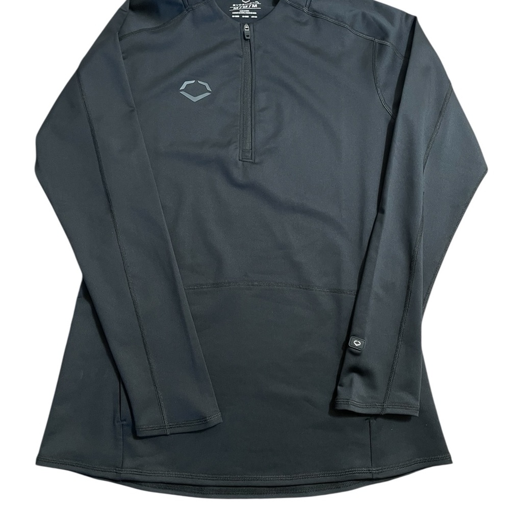 Evoshield Women’s Sz M Cage Jacket Shirt Black Baseball